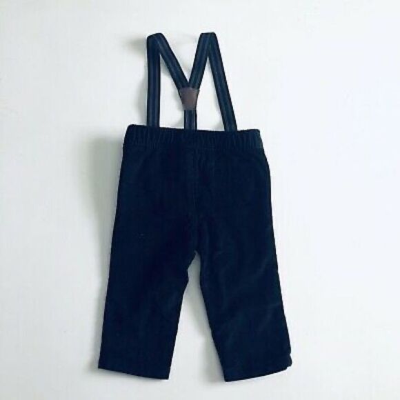 ✨HP✨Carter's Toddler Boys' 2-Piece Suspender Pants Set✨ - Picture 3 of 6